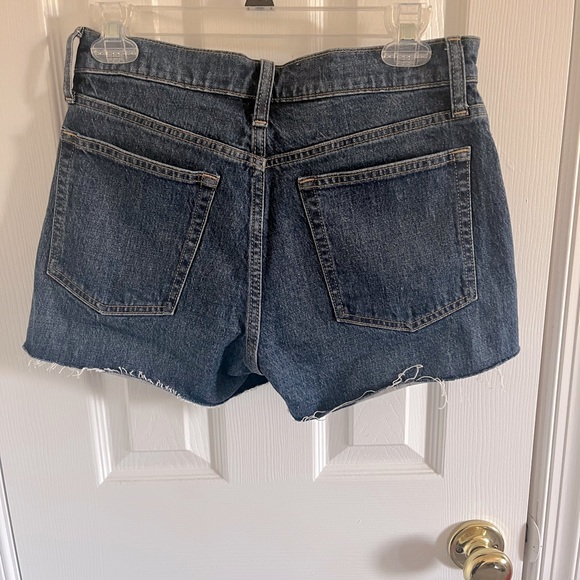 High Rise Jean Shorts - Picture 2 of 5